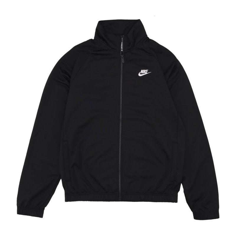 Kompletter Sportswear Club-Trainingsanzug fur Herren, Schwarz/WeiB