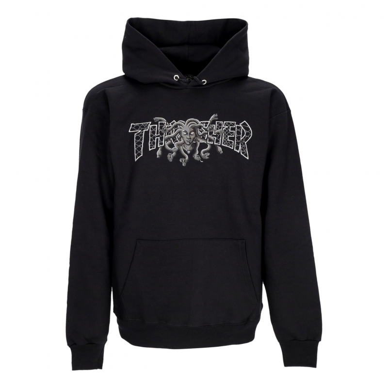 Herren Medusa Hoodie Schwarz