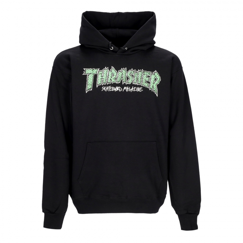 Brick Hoodie Schwarzer Herren-Hoodie