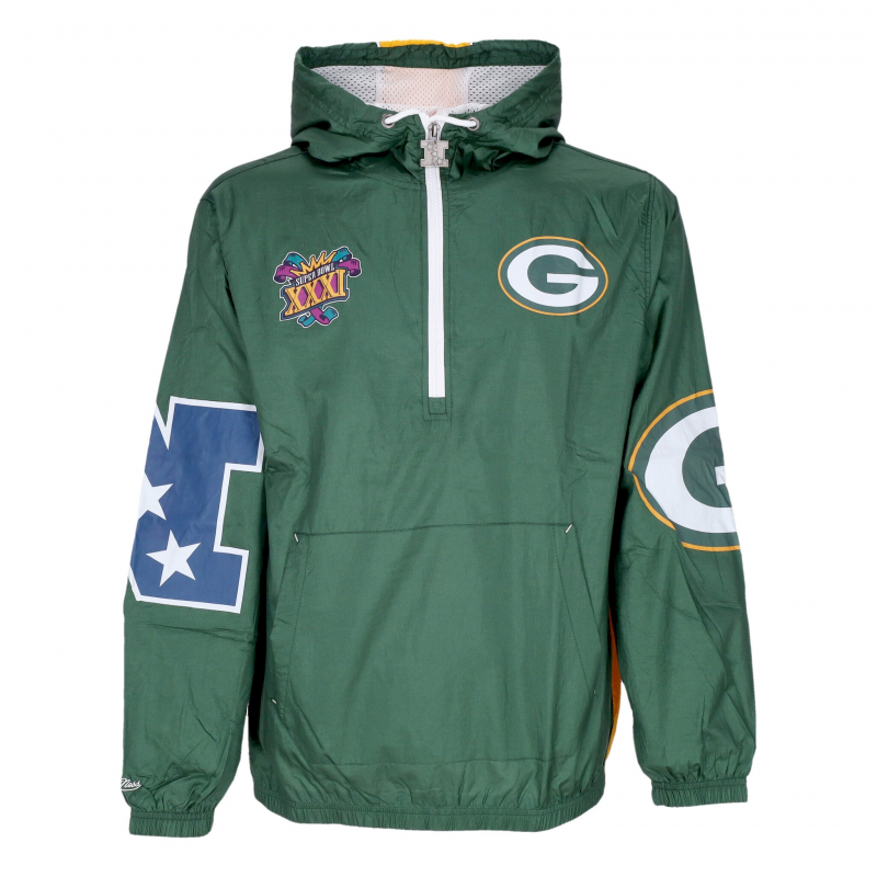 Abnehmbarer Herren-Windbreaker Nfl Team Og 2.0 Anorak Windjacke Grepac Original Team Colors