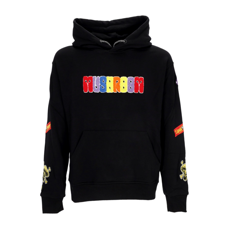 Herren Sublimatic Patch Hoodie Schwarz