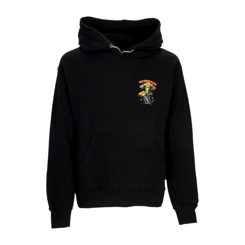 Herren-Meditations-Hoodie Schwarz