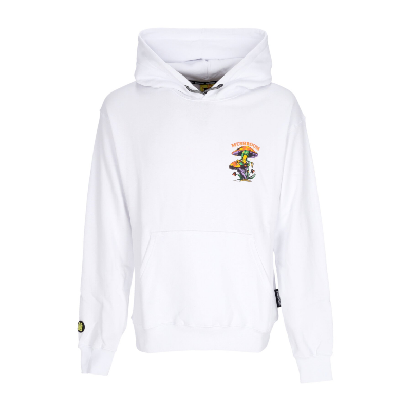 Herren Kapuzenpullover Meditation Hoodie WeiB