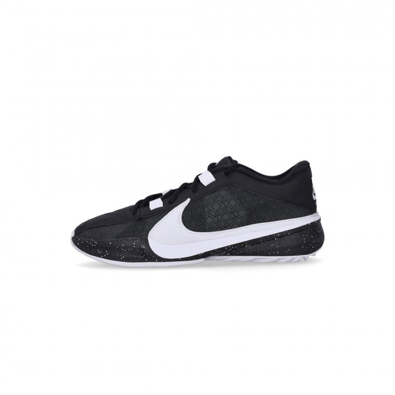 Herren-Basketballschuh Zoom Freak 5 Schwarz/WeiB/Reines Platin
