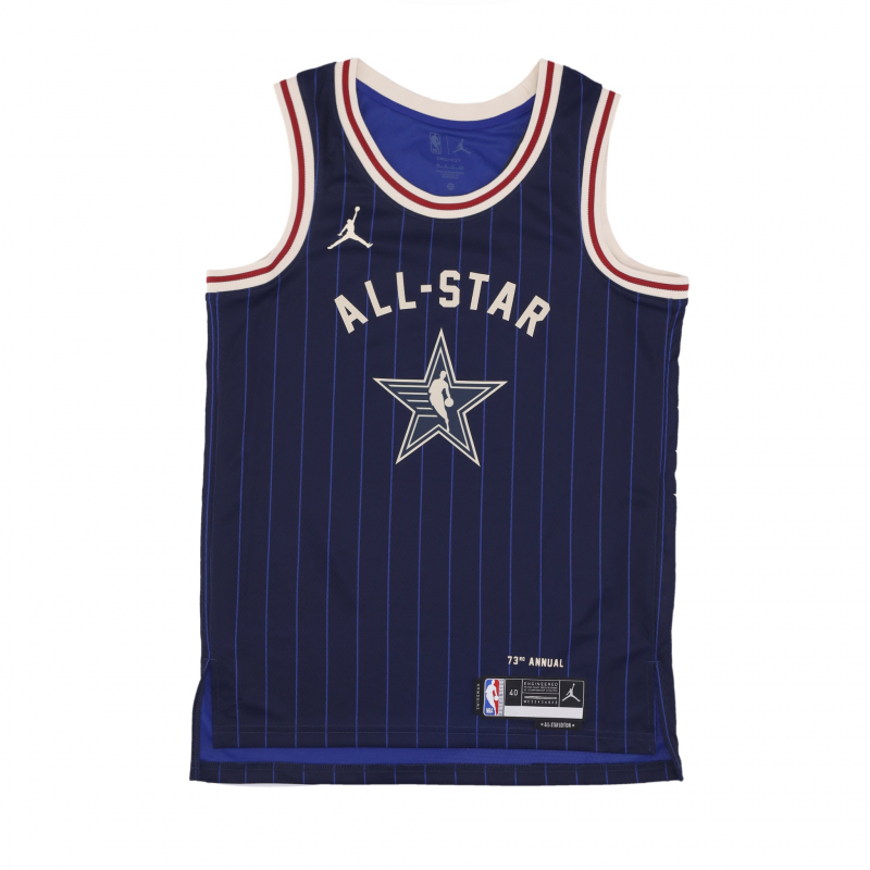 Herren-Basketball-Tanktop NBA All Star Game 2024 Dri-Fit Swingman-Trikot Nr. 35 Kevin Durant Team West College Navy
