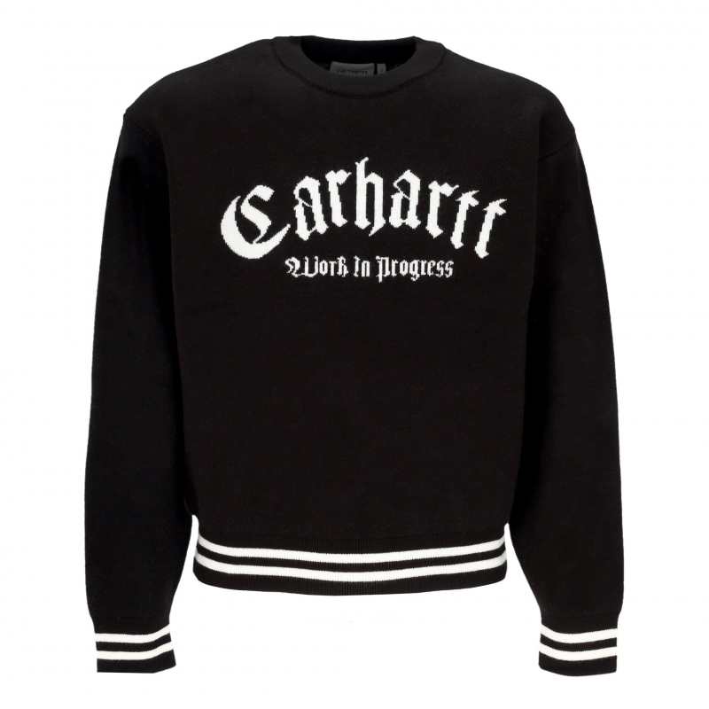 Onyx-Pullover Schwarz/Wachs-Herrenpullover