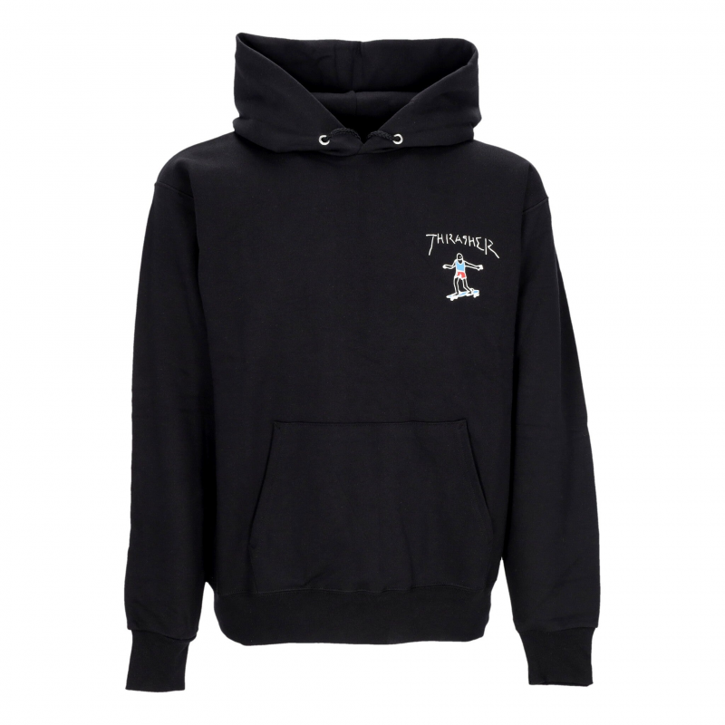 Gonz Mini Logo Hoodie Schwarzer Herren-Hoodie