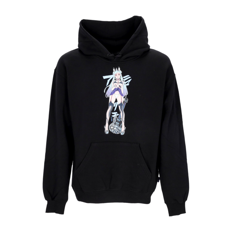 Leichter Hoodie Herren Zebra Idol Hoodie Schwarz
