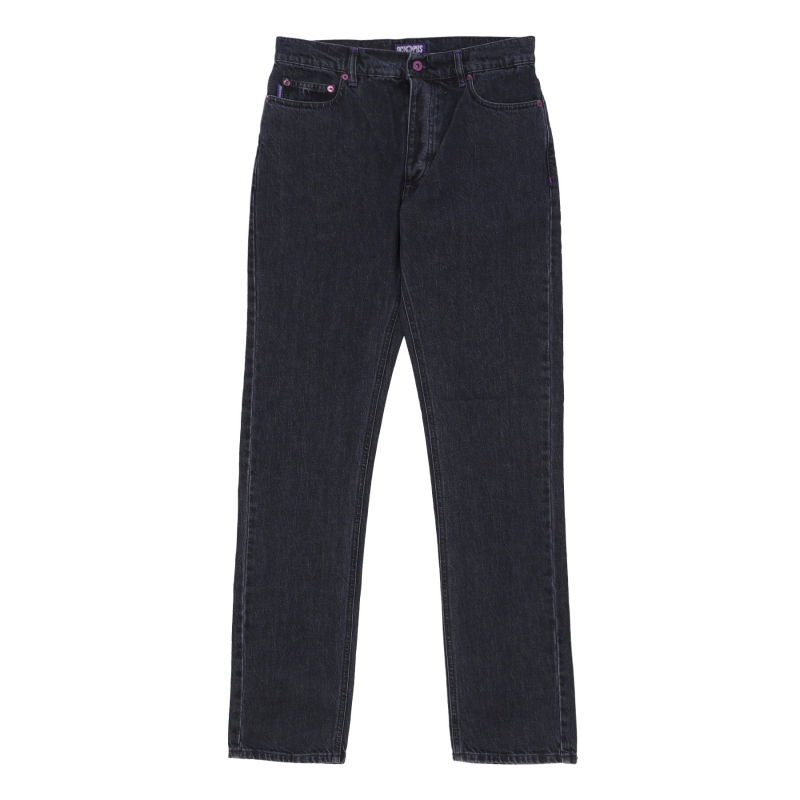Herrenjeans Pocket Regular Denim Schwarz