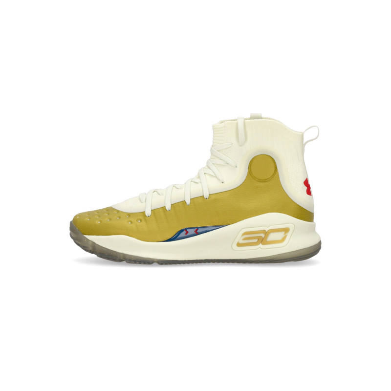 Curry 4 Retro Lemon Ice Herren-Basketballschuh