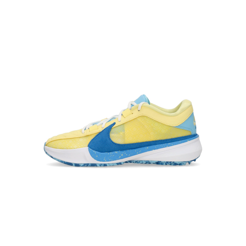 Herren-Basketballschuh Zoom Freak 5 Soft Yellow/LT Photo Blue/WeiB