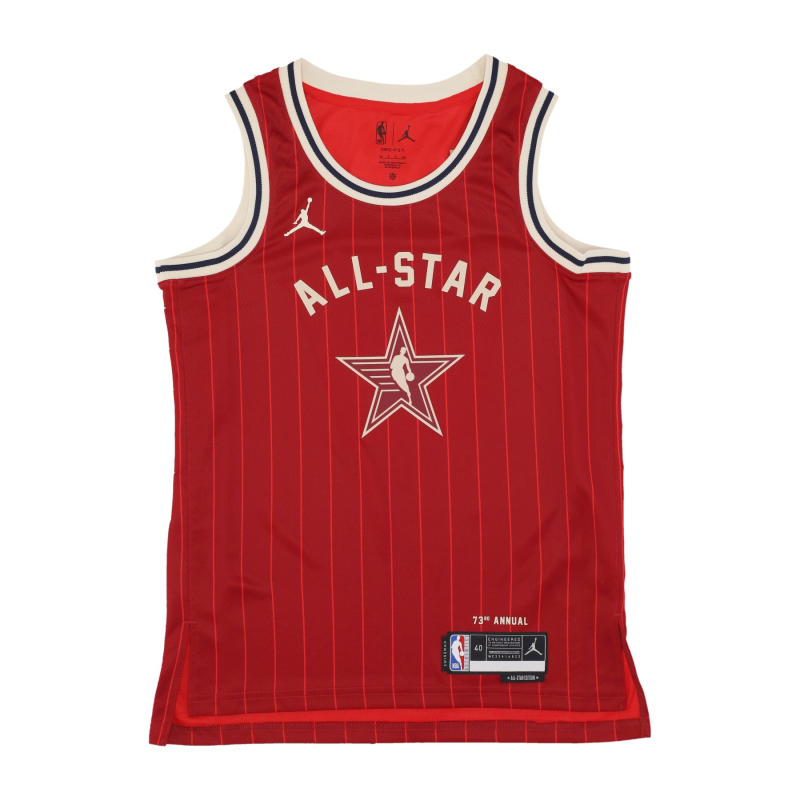 Herren-Basketball-Tanktop NBA All Star Game 2024 Dri-Fit Swingman-Trikot Nr. 0 Jayson Tatum Team East Team Crimson