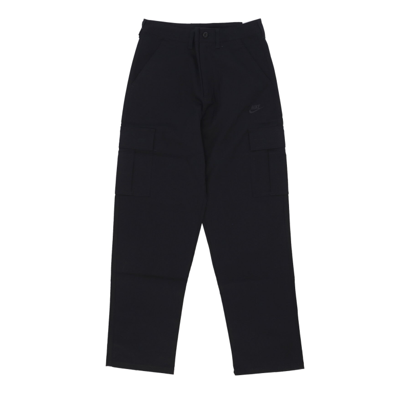 Lange Herren-Club-Cargohose Schwarz/Schwarz