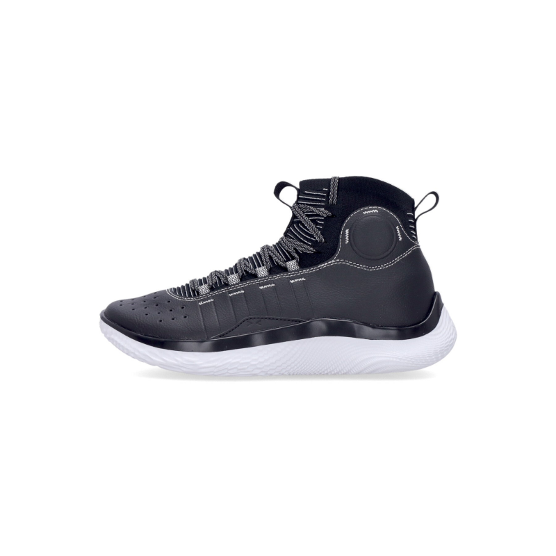 Curry 4 Flotro Schwarzer Herren-Basketballschuh