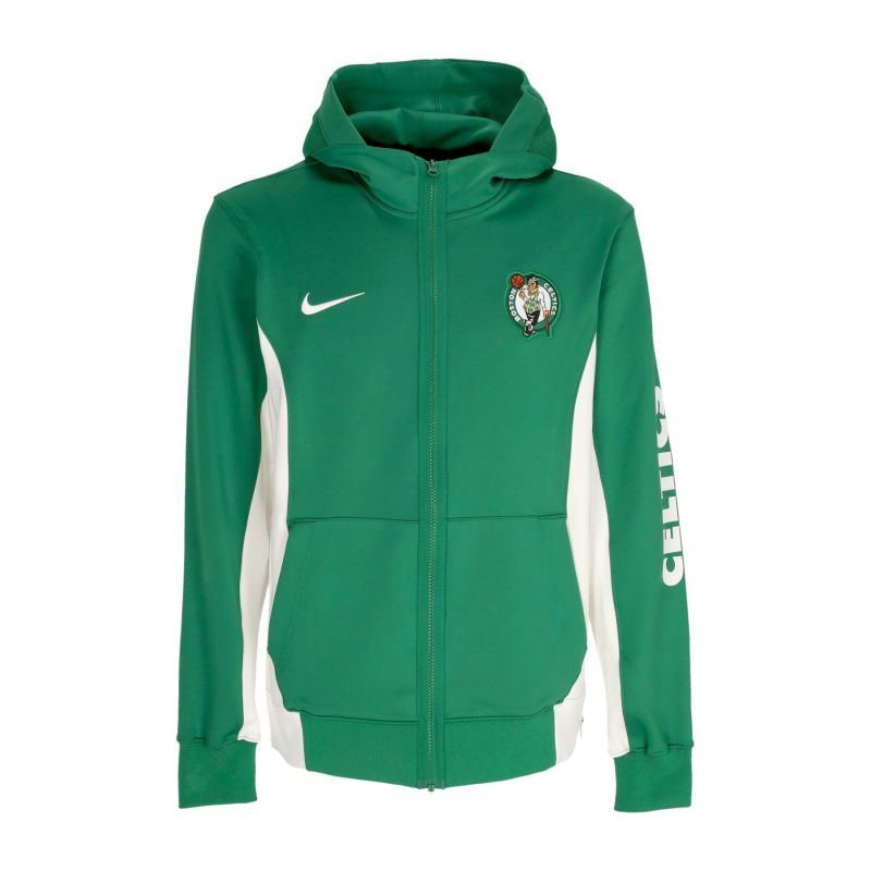 Herren-Trainingsjacke mit Kapuze, Nba Showtime Dri-Fit-Hoodie mit durchgehendem ReiBverschluss und Boscel Clover