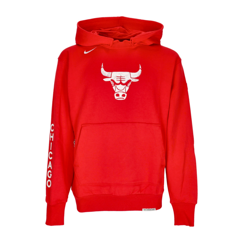 Leichter Herren-Hoodie Nba City Edition 2023/24 Standard Issue Courtside Hoodie Chibul University Red