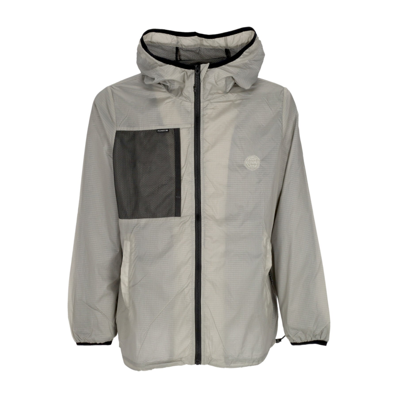 Yeti Herren-Windjacke, Nylon-Ripstop-Windjacke, Grau