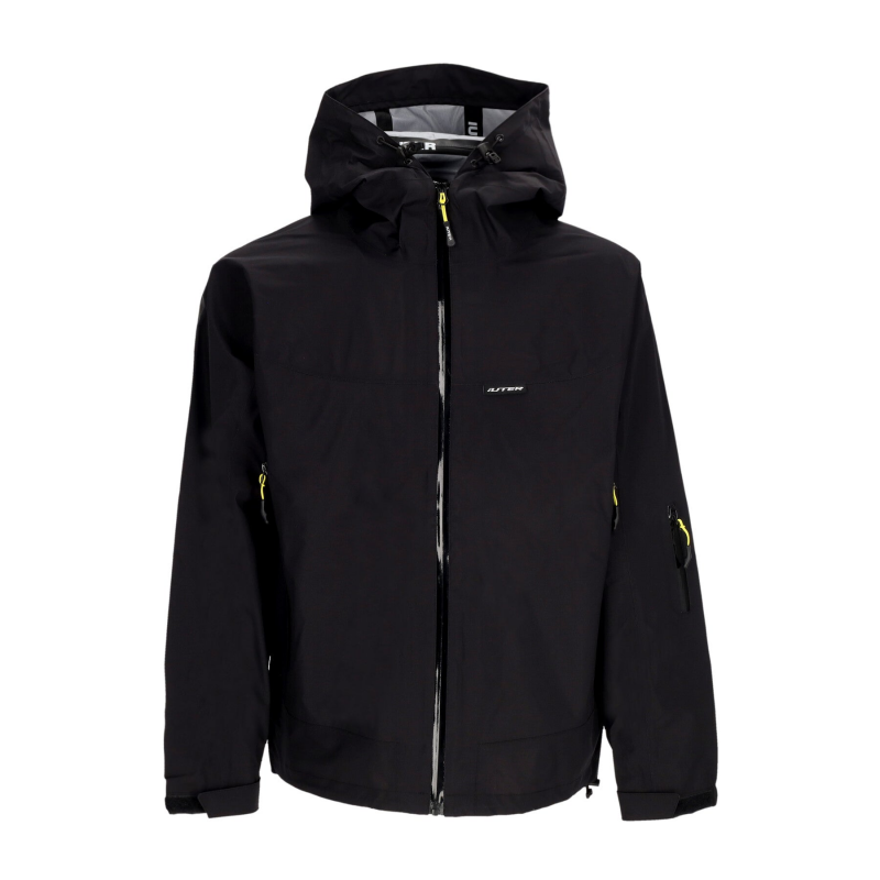 Herren-Armor-Taped-Jacke, schwarzer Windjacke