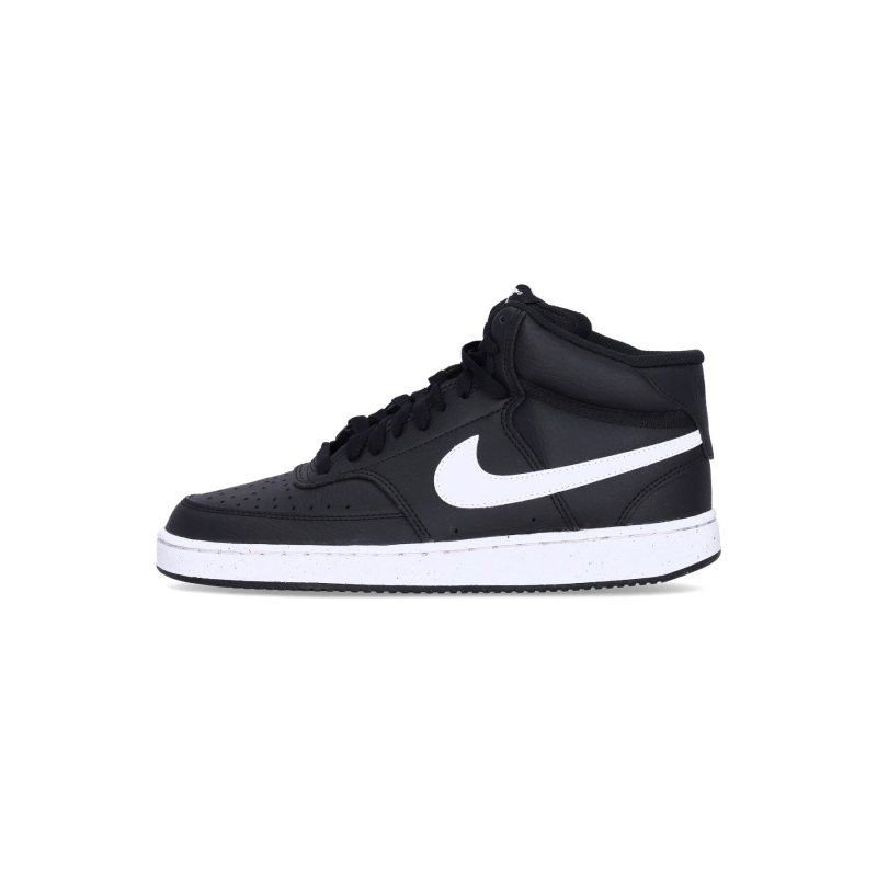 Court Vision Mid Next Nature Herren-Halbschuh Schwarz/WeiB/Schwarz