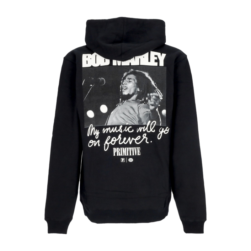 Forever Hoodie X Bob Marley Schwarzer Herren-Hoodie
