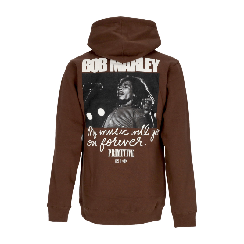 Forever Hoodie X Bob Marley Brauner Herren-Hoodie