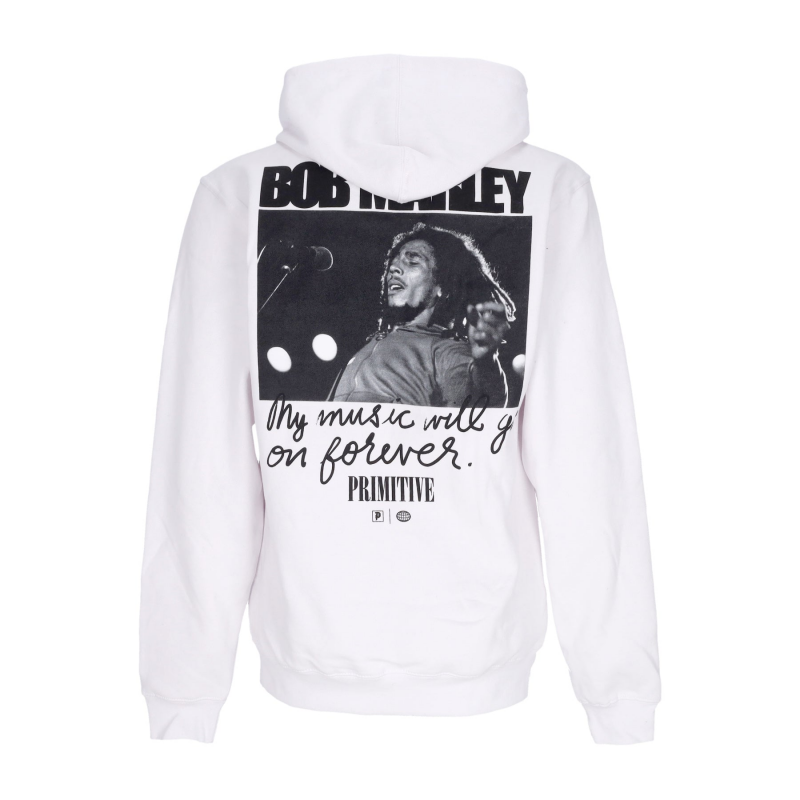Forever Hoodie X Bob Marley WeiBer Herren-Hoodie