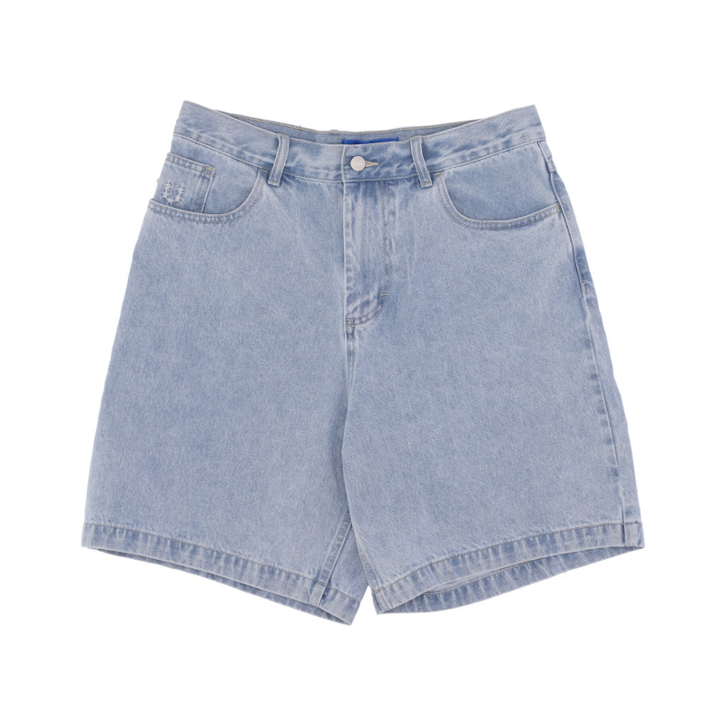 Giga Shorts Herrenjeans Hellblauer Denim
