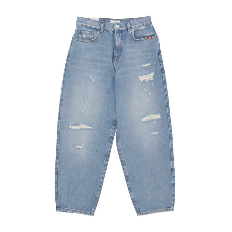 Damenjeans W Baggy Denim Super Used Denim