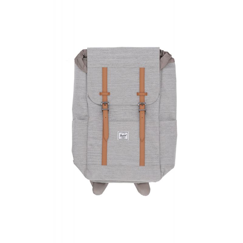 Unisex Retreat Rucksack Hellgrau Crosshatch