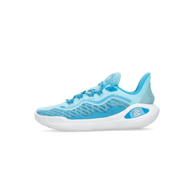Herren-Basketballschuh Curry 11 „Mundschutz“ Blau/Blau