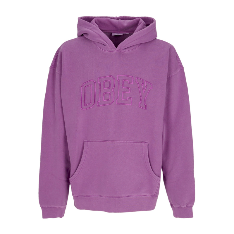 Leichter Herren-Hoodie Pigment Collegiate Extra Heavy Hoodie Pigment Dewberry