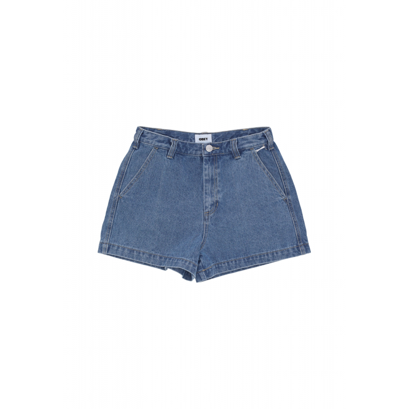 Kurze Damenhose W Dania Short Light Indigo