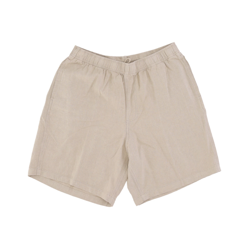 Easy Linen Kurze Herrenhose Haferflocken