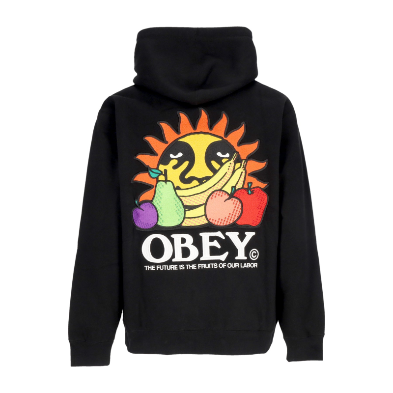 Unser Labor Hoodie Fleece Schwarzer Herren-Hoodie