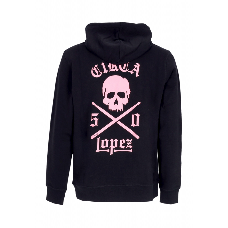 Lopez 50 Hoodie Schwarz/Canyon Pink Herren-Hoodie