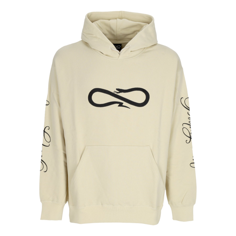 Leichtes Herren-Sweatshirt mit Kapuze, Logo Demon Hoodie Gravel