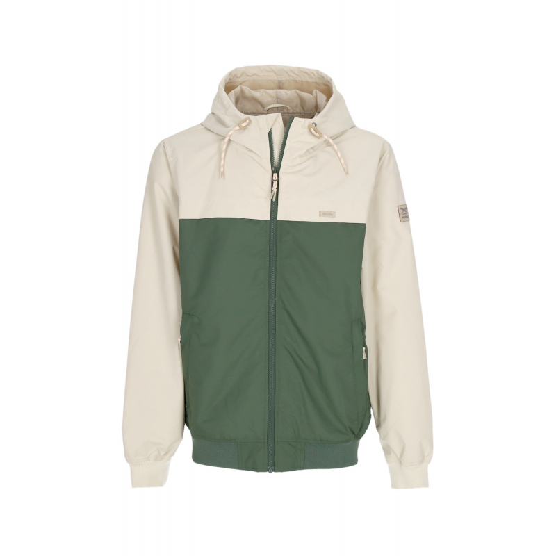 Achterdeck Jacke Herren-Windbreaker Beige/Grun