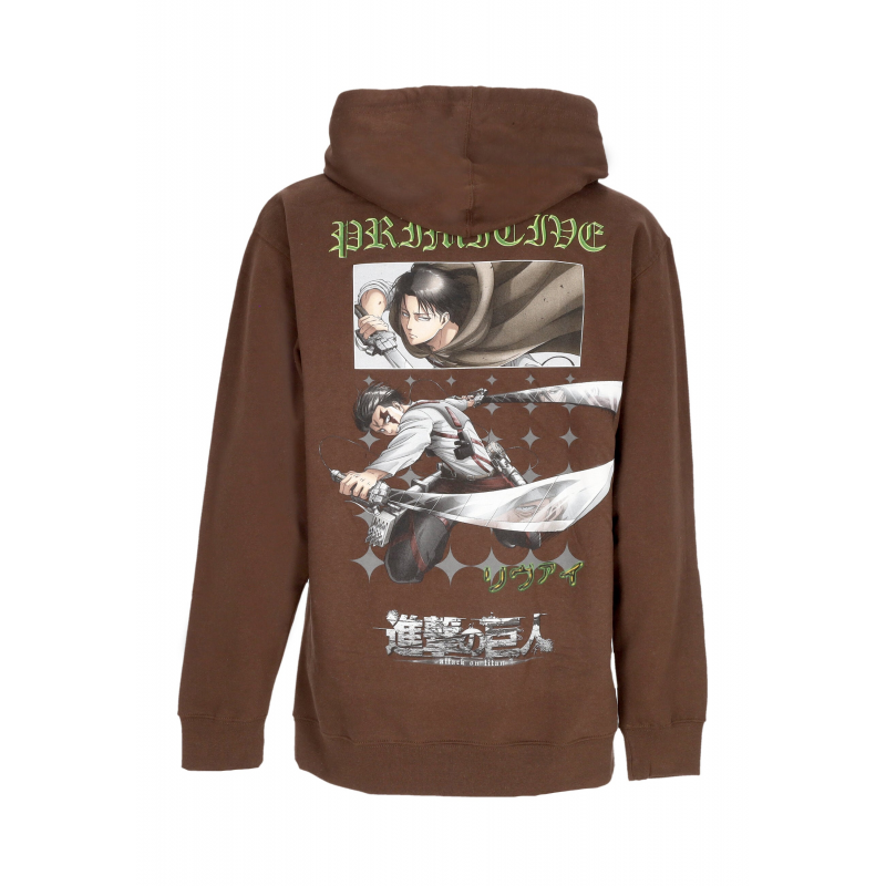 Herren Scout Hoodie X Attack On Titan Braun