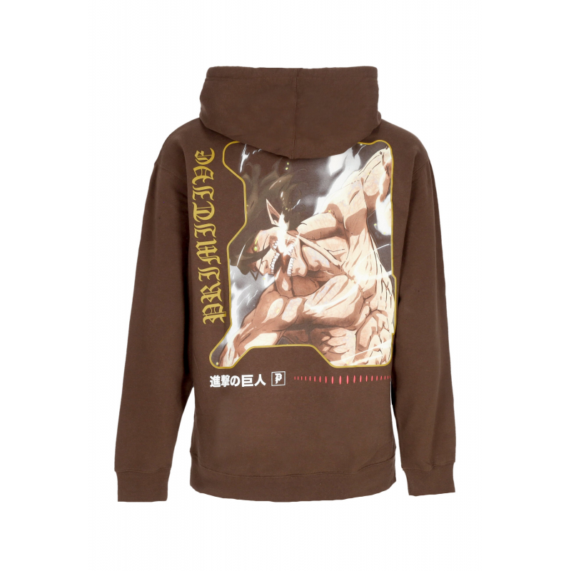 Future Memory Hoodie X Attack On Titan Brauner Herren-Hoodie