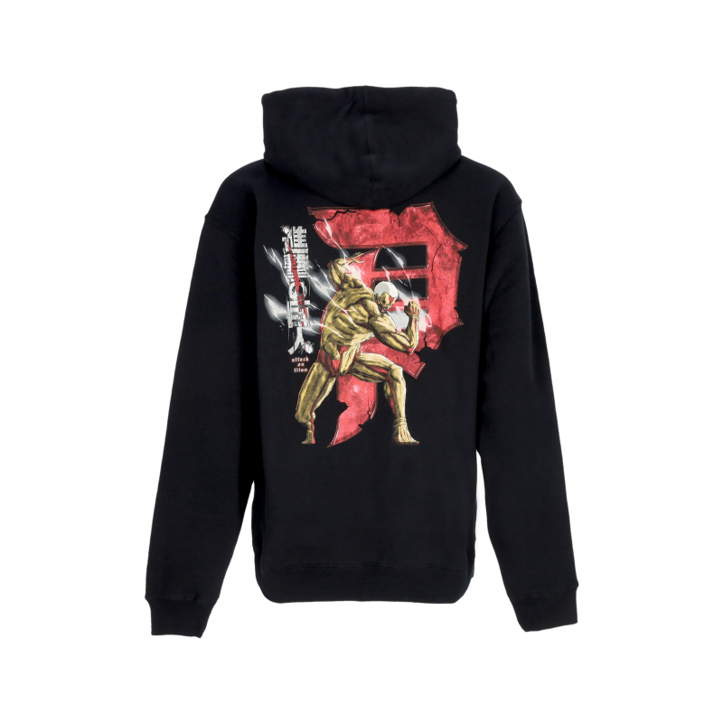 Armored Dirty P Hoodie X Attack On Titan Schwarzer Herren-Hoodie