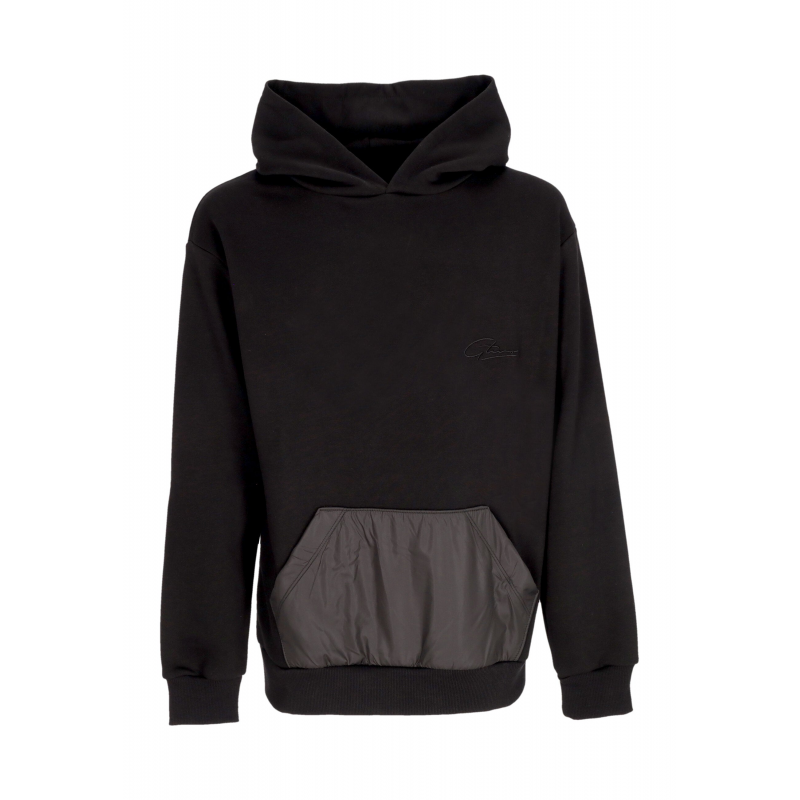 Leichtes Kapuzenpullover Herren Kapuzenpullover Schwarz