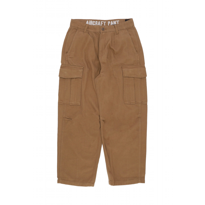 Lange Herren-Flugzeughose Khaki