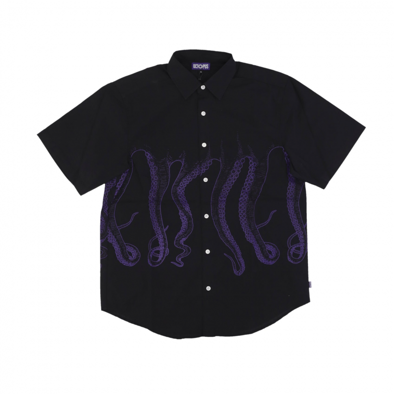 Outline Herren-Kurzarmshirt S/S-Shirt Schwarz