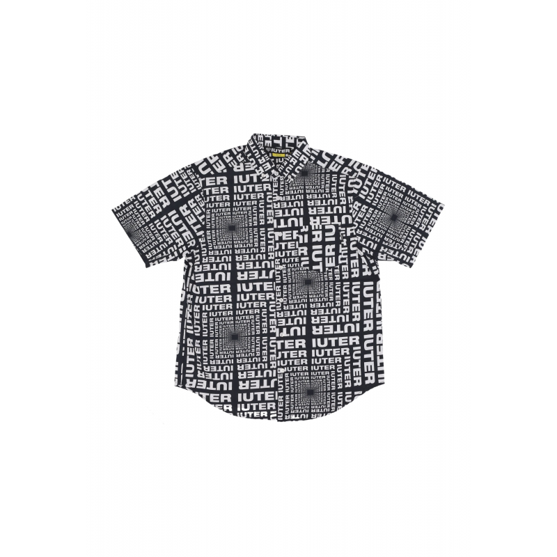 Optical Herren Kurzarmshirt S/S Shirt Schwarz