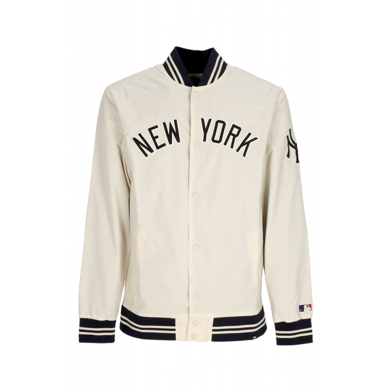 Herren College-Jacke Mlb Wordmark Regent Jacket Neyyan Natural
