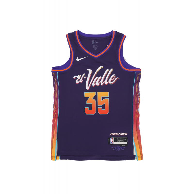 Herren-Basketball-Tanktop Nba City Edition 2023 Dri-Fit Swingman-Trikot Nr. 35 Kevin Durant Phosun Ink