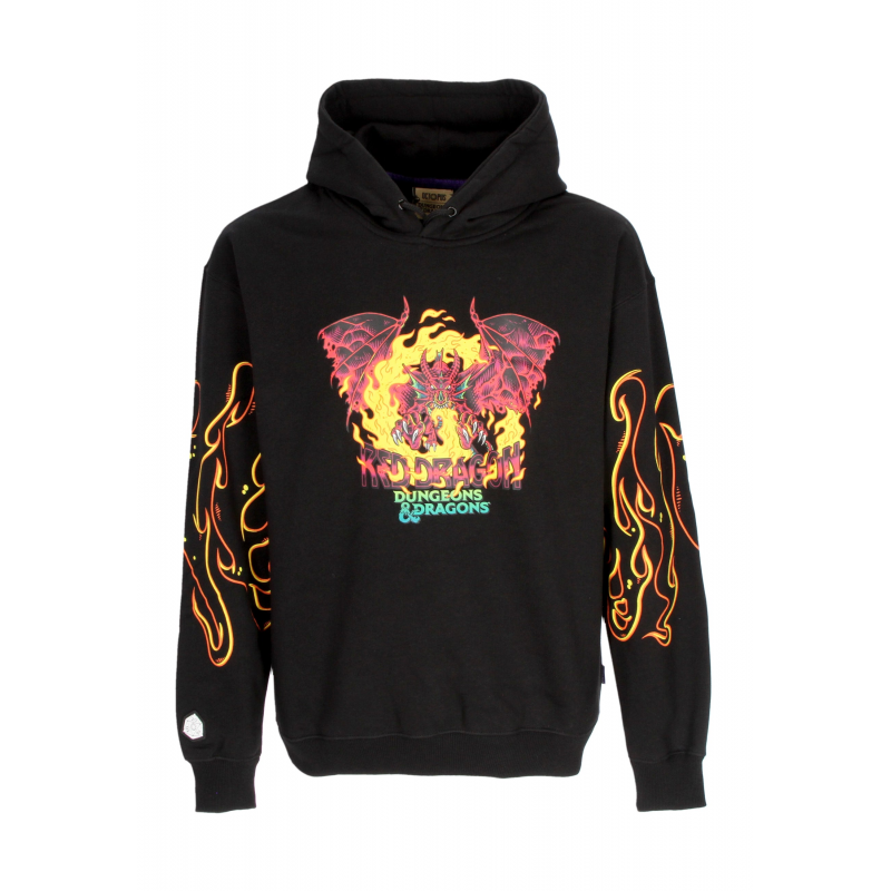 Red Dragon Hoodie X Dungeons & Dragons Schwarzer Herren-Hoodie