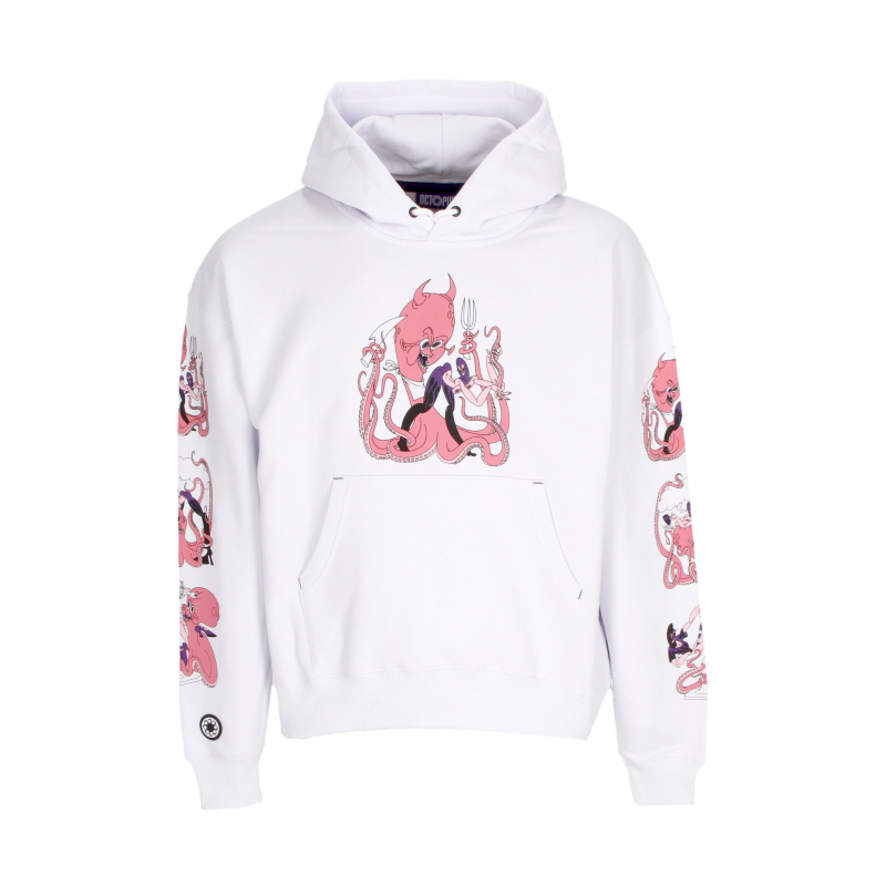 Herren Kapuzenpullover Love Hoodie WeiB