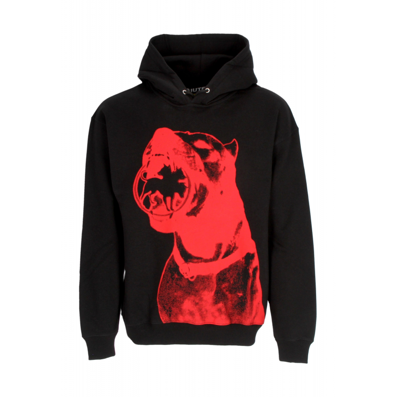 Dogo Breed Hoodie X Club Dogo Schwarzer Herren-Hoodie