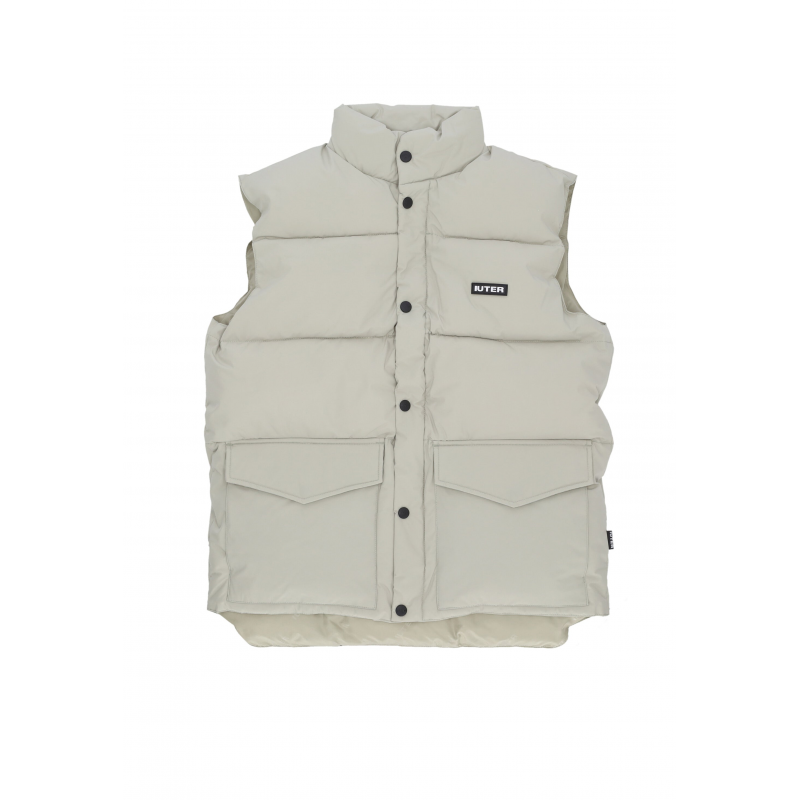 Puff Vest Ice Armellose Daunenjacke fur Herren